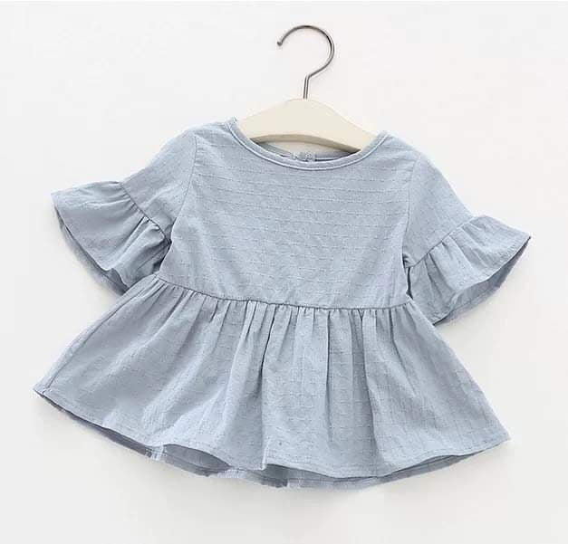 Linen Flutter Sleeve Top
