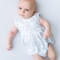 Little Golfer Print Bubble - blue