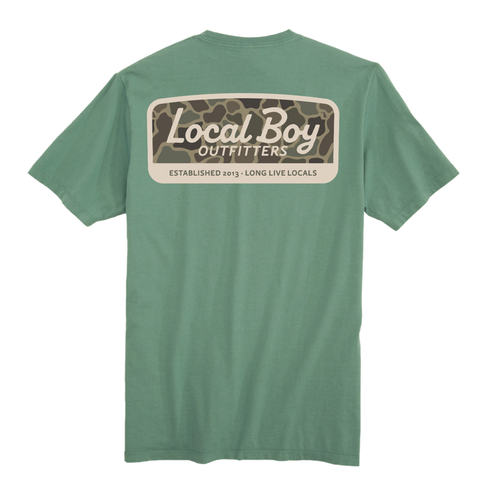 Local boy Youth Brush Camo Mark SS Tee