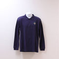 Long Sleeve Uniform Polo Navy