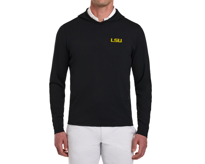 Louisiana State University Jackson Hoodie: Black