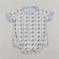 Lt Blue Striped Duck Bubble