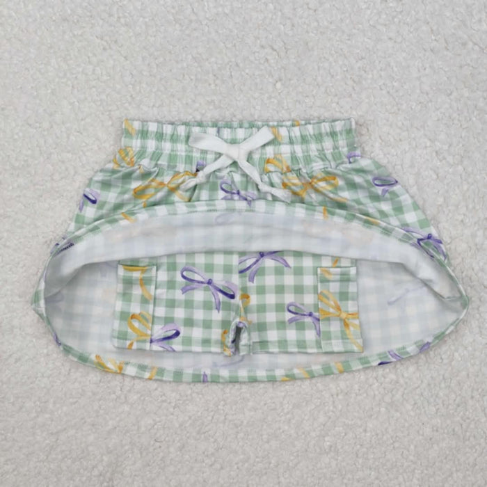 Mardi Bow Skort