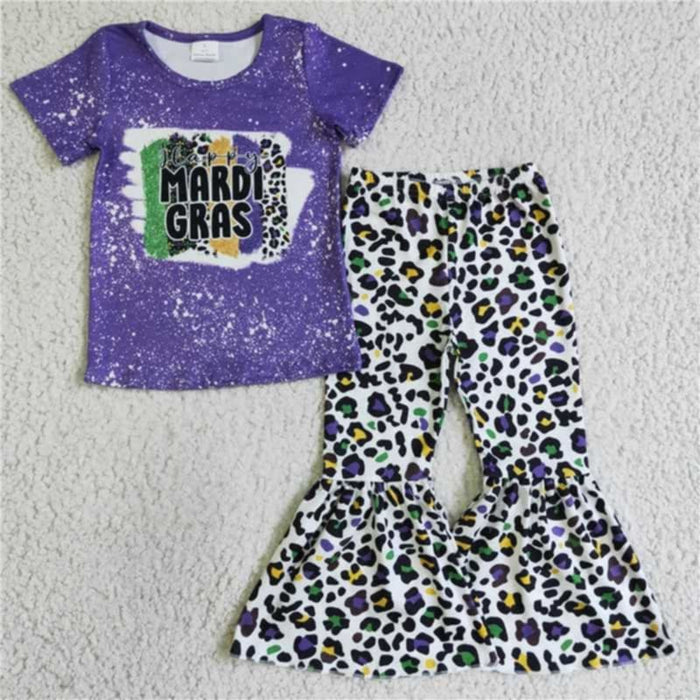 Mardi Gras Leop Bell Set