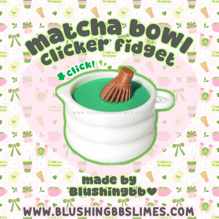 Matcha clicker fidget