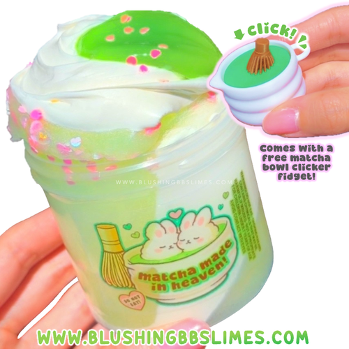 "Matcha" Made in Heaven (comes with fidget!)