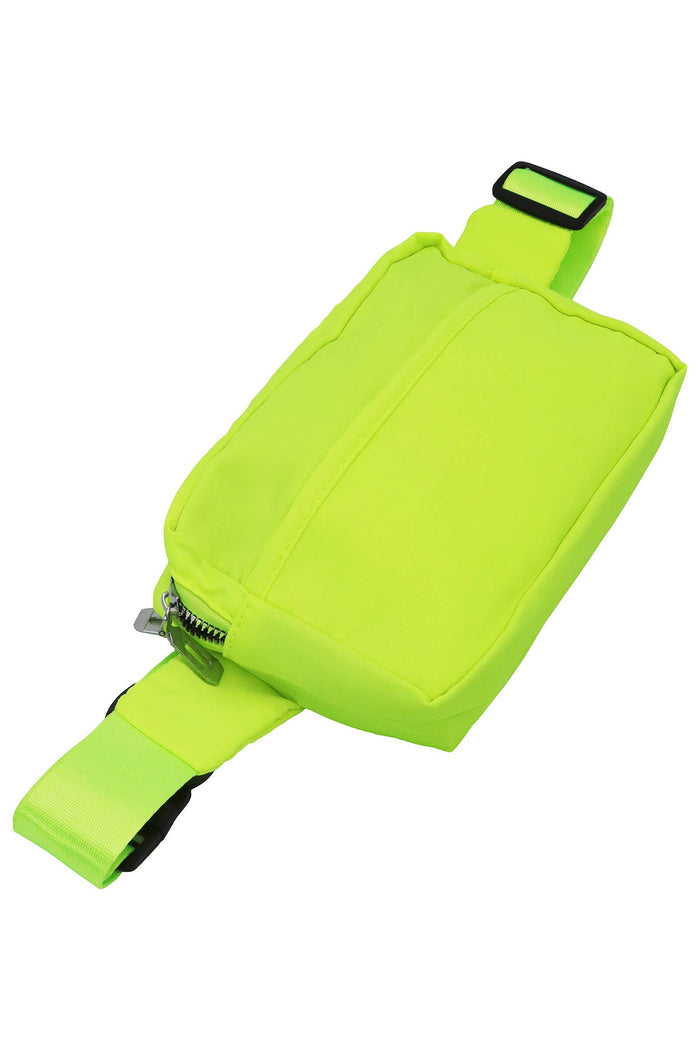 Matte Neon Color Belt Bum Fanny Pack