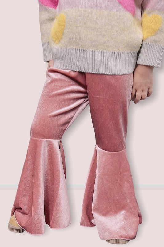 Mauve velvet bells