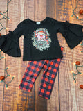 Merry and Bright Christmas Pig 2pc