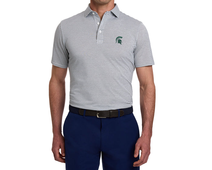 Michigan State University Maxwell Shirt: Gray & White
