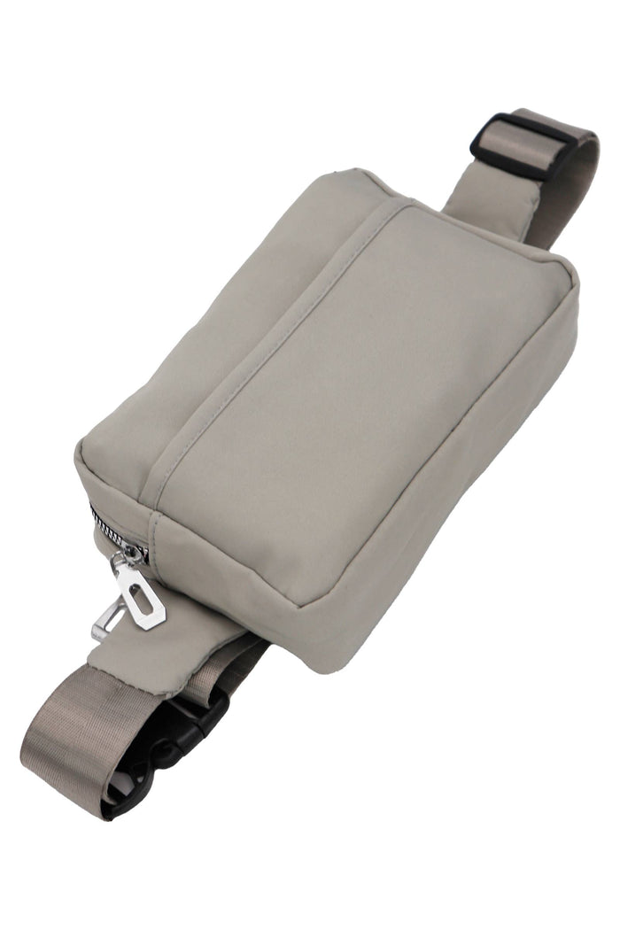 Minimal Matte Neutral Solid Belt Bag Fanny Pack
