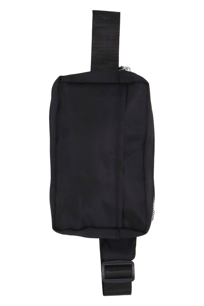 Minimal Matte Solid Belt Bum Fanny Pack