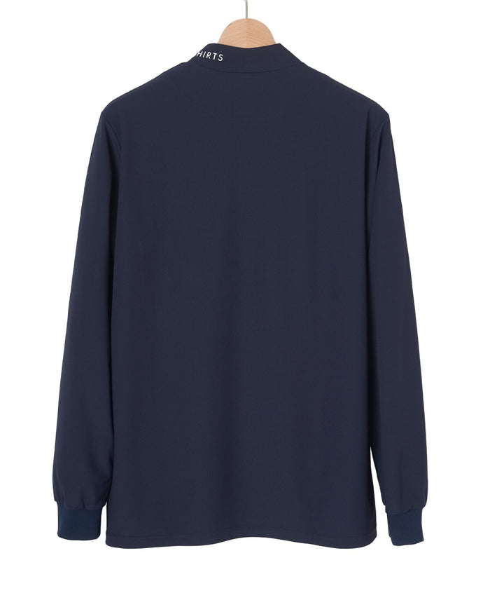 Mock Neck Long-Sleeve Golf Top