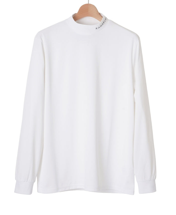 Mock Neck Long-Sleeve Golf Top