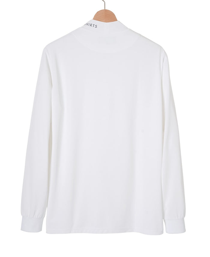 Mock Neck Long-Sleeve Golf Top