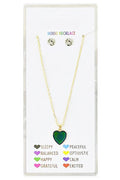 Mood Necklace W/ Earrings
