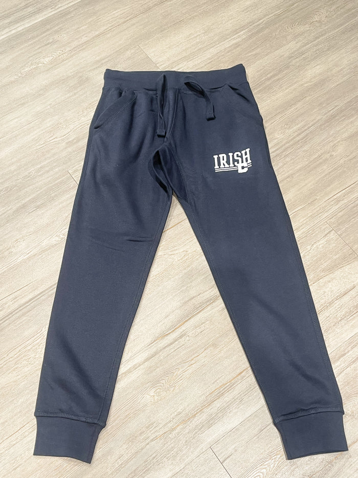 Navy Cathedral Joggers