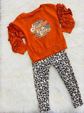 Orange Leop/Pumpkin 2PC