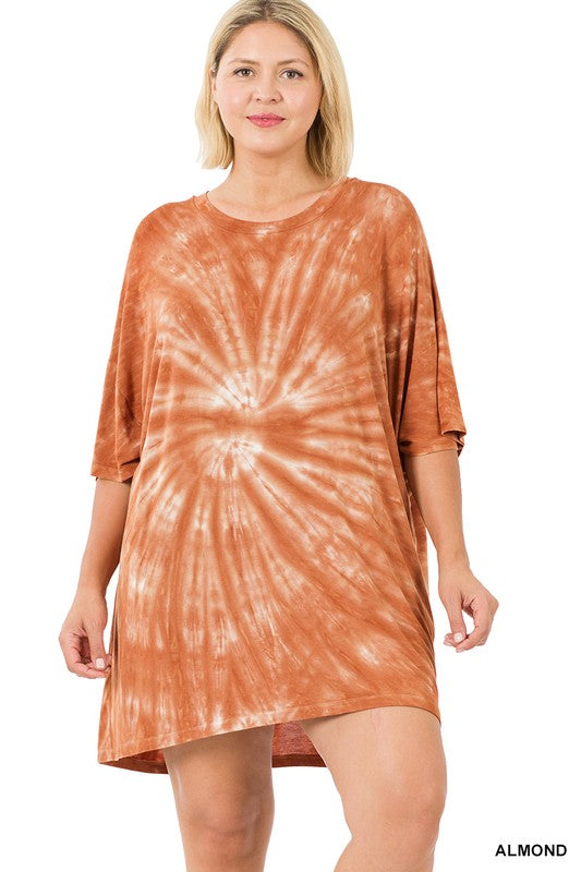 Oversized Tie Dye Shirt