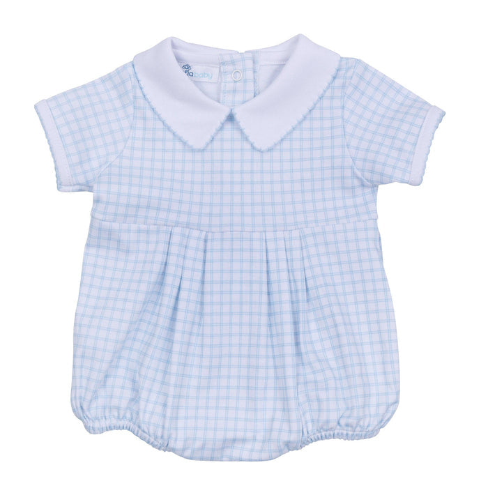 Peek-A-Boo Wishes Collared Bubble - Light Blue