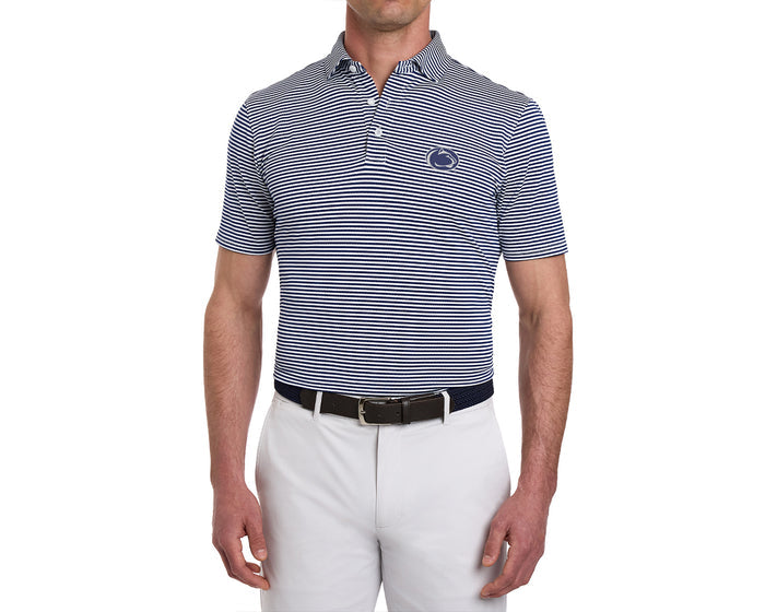 Penn State University Maxwell Shirt: Navy & White