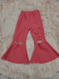 Pink Distressed Bells