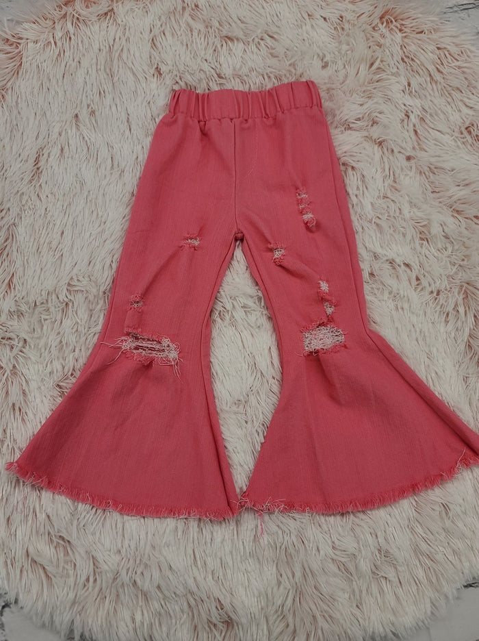Pink Distressed Bells