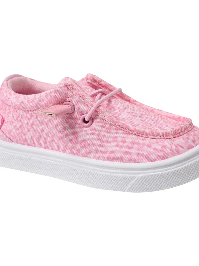 Pink Leopard Slip On