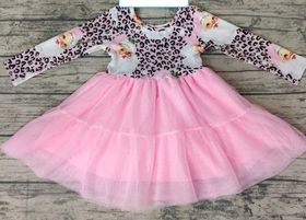 Pink Santa Tulle Dress