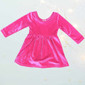 Pink Velvet Dress 66