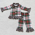 Plaid and Leopard PJs