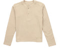 Properly tied Boys Shoreline Henley LS Birch