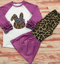Purple & Leop Bunny