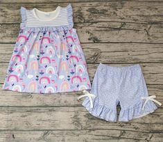 Purple Rainbow 2pc