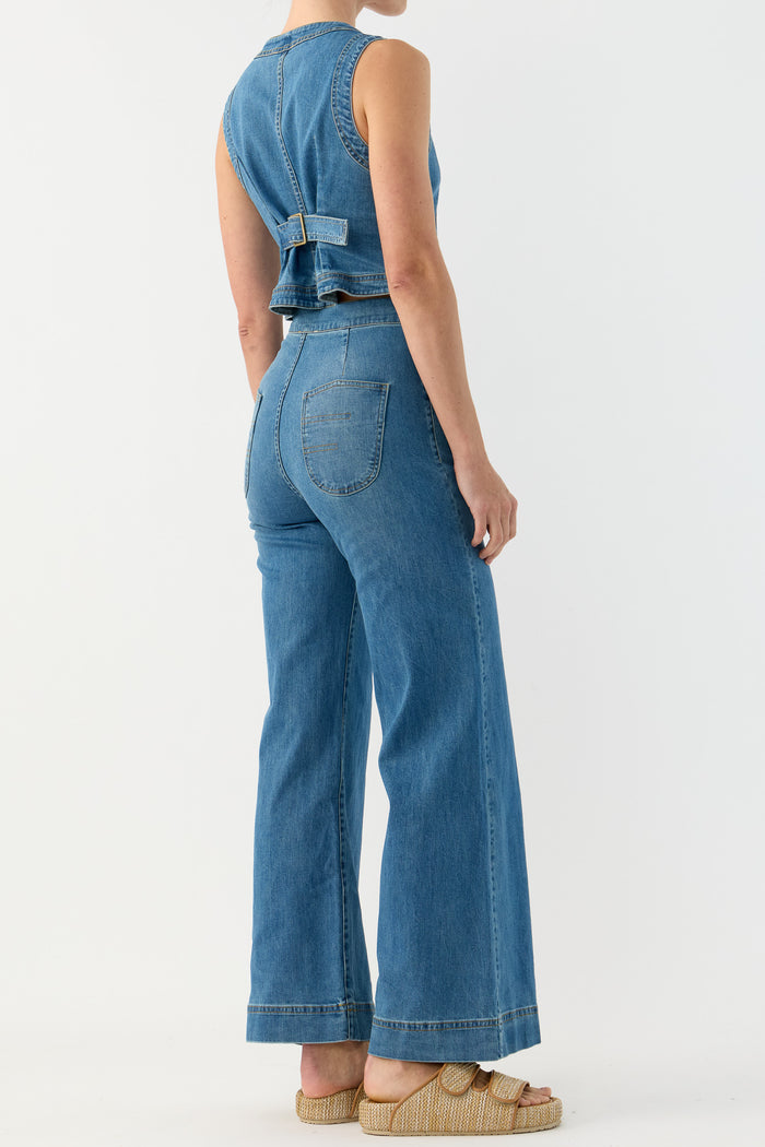 Raven Denim Vest