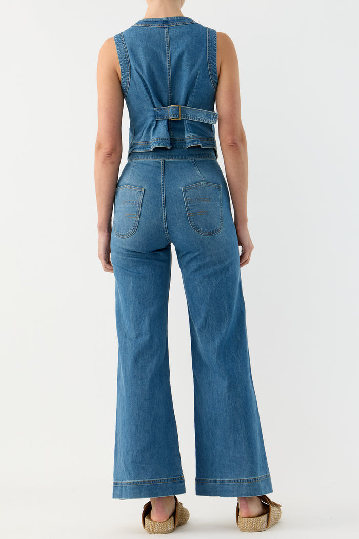 Raven Denim Vest