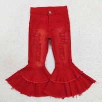 Red Distressed Bells