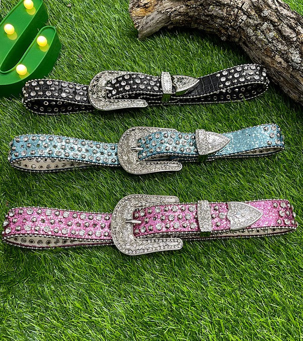Rhinestone Belt
