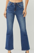 RISEN HIGH RISE ANKLE FLARE JEANS RDP5601