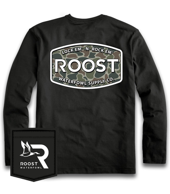 Roost fieldstone Camo Logo LS