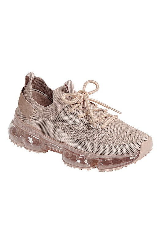 Rose Gold Link Sneakers
