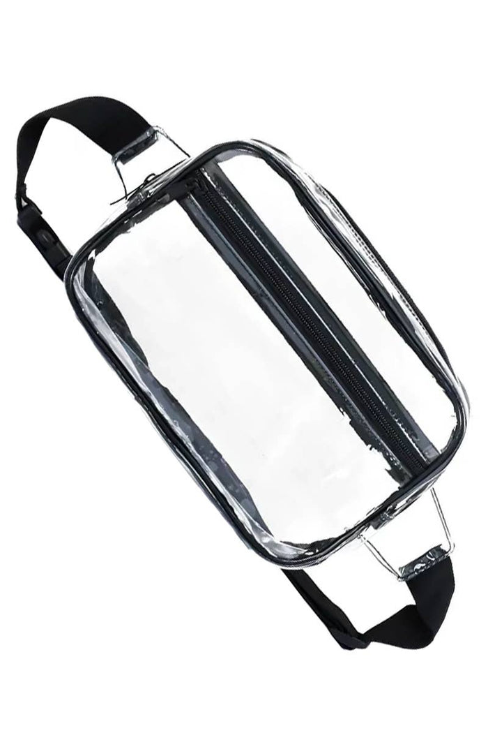 Round Clear Durable PVC Waist Bum Bag Fanny Pack