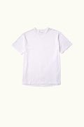 White t-shirt on a white background