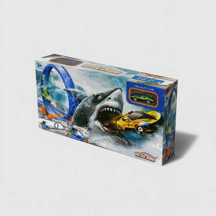 Shark Track Car Set