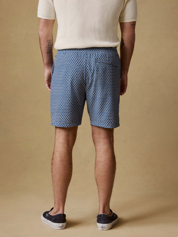 | Shorelite Trunk (7") - Fishscale | Faherty Brand