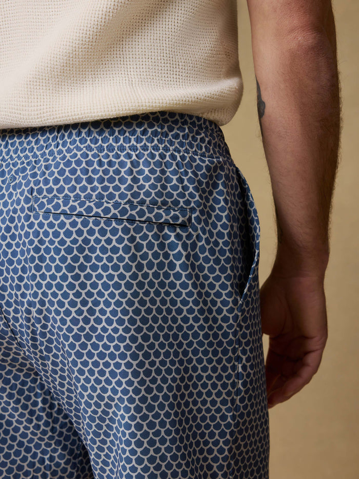 | Shorelite Trunk (7") - Fishscale | Faherty Brand