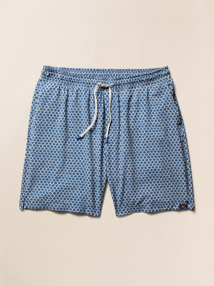 | Shorelite Trunk (7") - Fishscale | Faherty Brand