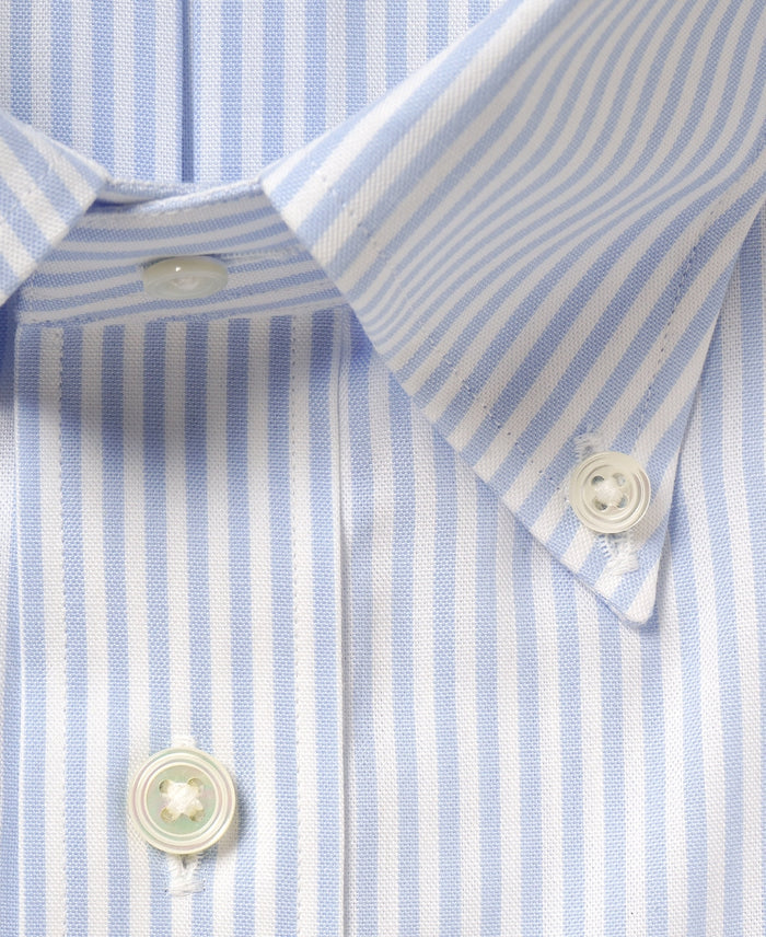 Short Sleeve Shirt - Button Down Pinpoint Oxford