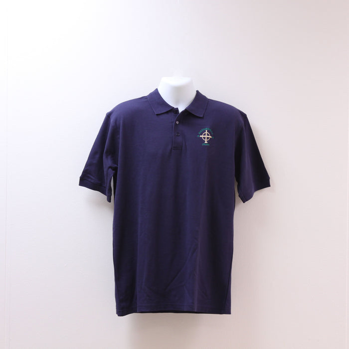 Short Sleeve Uniform Polo Navy