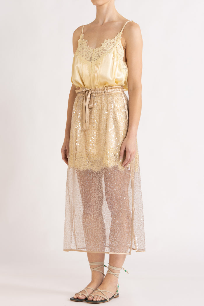 Skyler Sequin Skirt